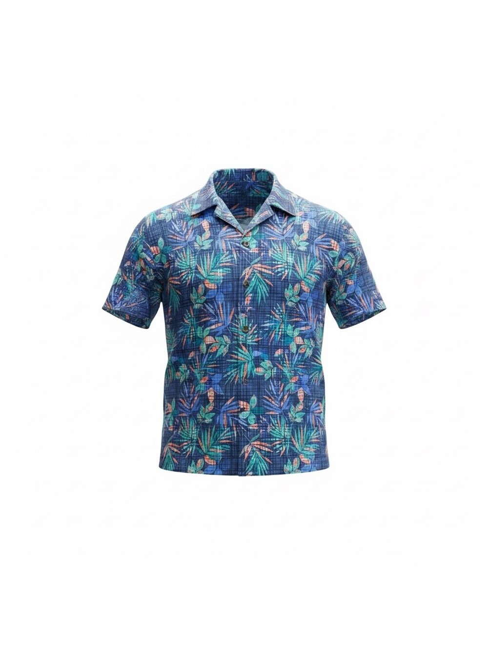 Tommy Bahama Men’s XL Tropical Floral Button-Up Shirt Multicolor Lightweight